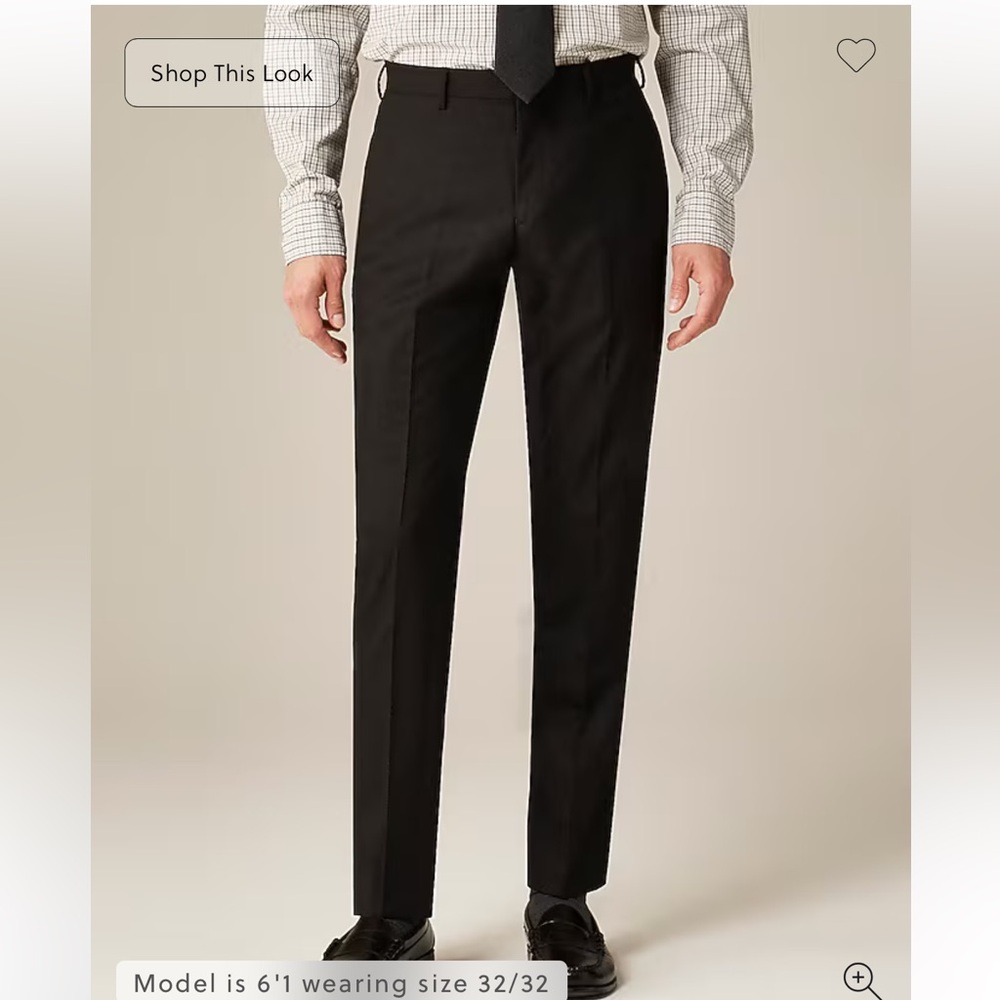 J CREW Ludlow slim fit pant in Italian wool NWT